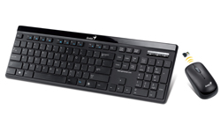 کیبورد و موس بسیار باریک بیسیم جنیوس Genius Slimstar i815