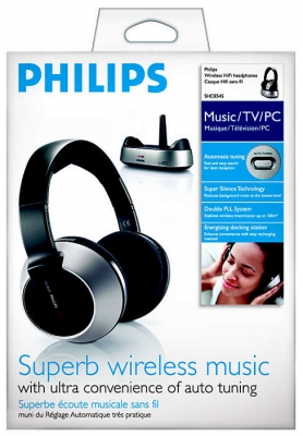 هدفون بیسیم فیلیپس مدل Philips Wireless HiFi Headphone SHC8545